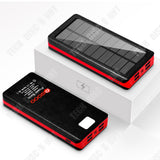 Banque de puissance mobile extérieure de banque de puissance solaire de grande capacité 30000 mAh pour le camping étudiant
