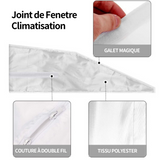 Joint de fenetre climatisation 5 mètres matériau imperméable 210T double ouverture convient au déshumidificateur de climatiseur