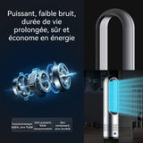 Climatiseur mobile 2 en 1 40w/1400w 50hz refroidissement et chauffage 8 niveaux réglables chauffage ventilateur de climatisation