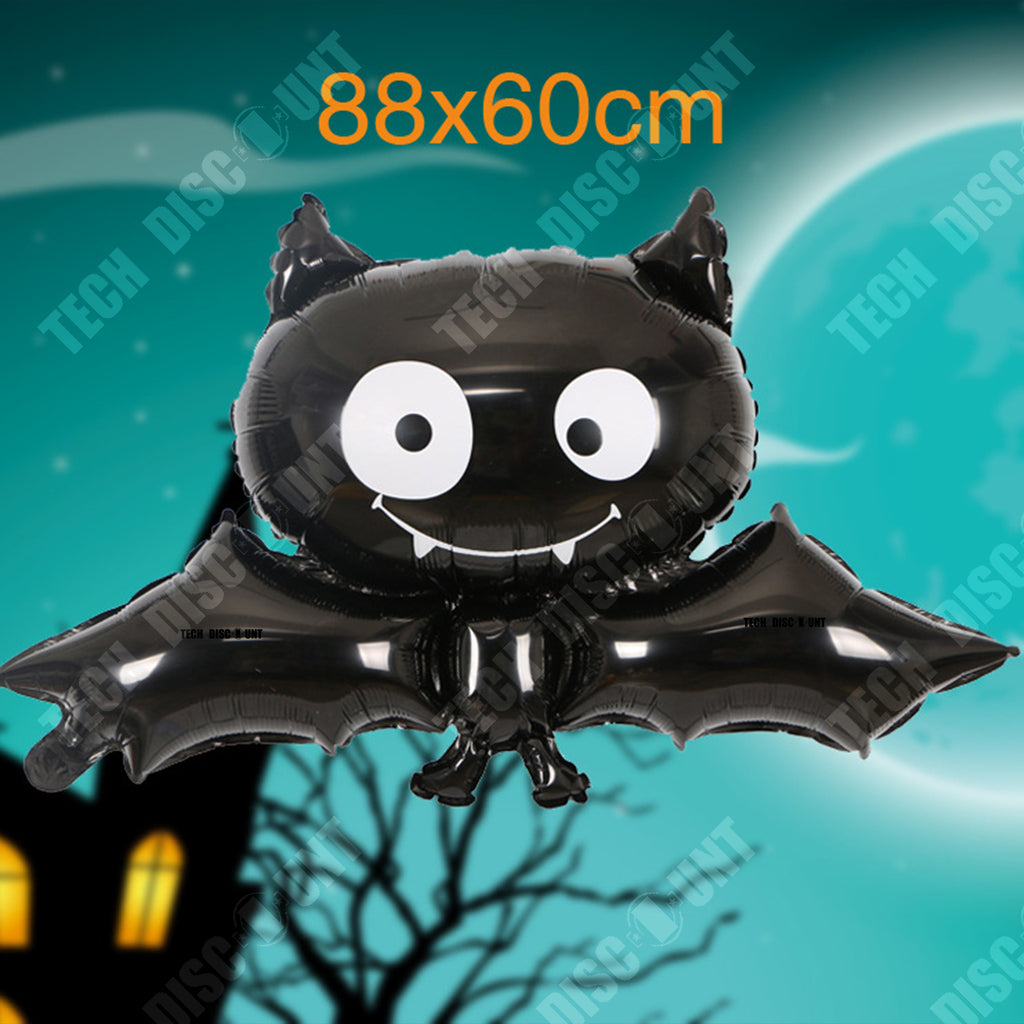 TD® 3 ballons de décoration pour Halloween paquet d'arrangement mural de fond fête d'horreur, scène de vacances, ballons de décorati