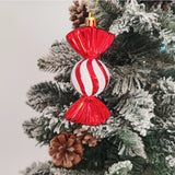 Coffret cadeau de décoration de Noël, divers pendentifs peints, ensemble de décoration d'arbre de Noël, petits pendentifs