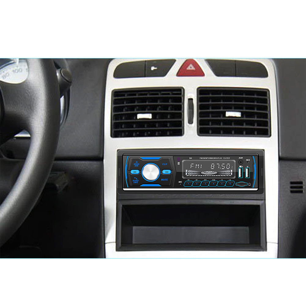 Autoradio Bluetooth Double USB Lecteur MP3 Bluetooth Talk USB Flash Drive Plug and Play Radio numérique DAB pour voiture