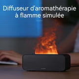 Humidificateur à flamme 250ml veilleuse avec télécommande lumières RVB colorées diffuseur d'arôme diffuseur d'huil maison cadeau