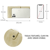 Portefeuille femme longue PU monnaie porte chéquiers porte carte grande capacite simple porte monnaie multi cartes couleur unie