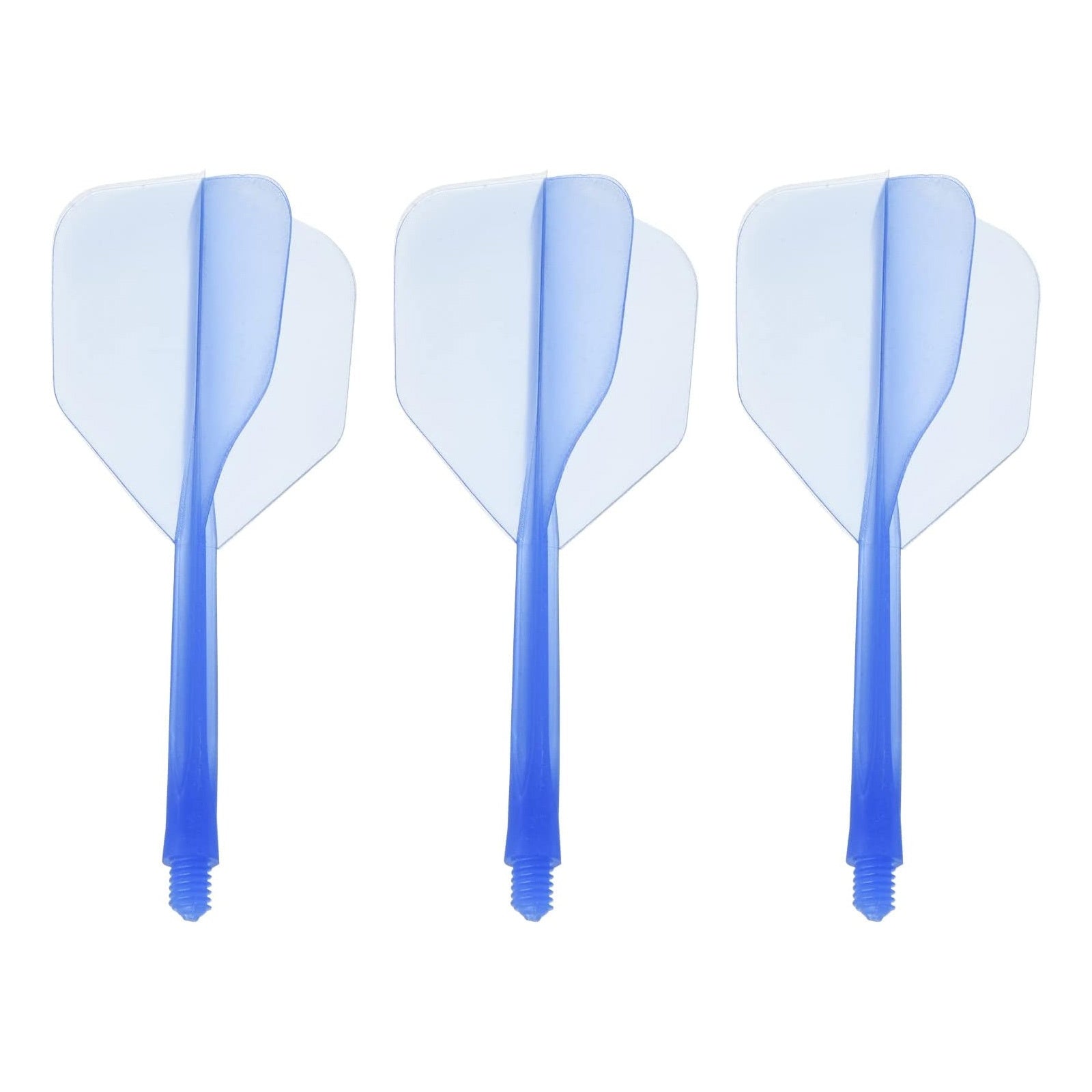 Fléchettes 8 cm Filetage universel 2BA Matière plastique 3 pièces Manche flexible Conception durable Vol précis Queue de fléchette