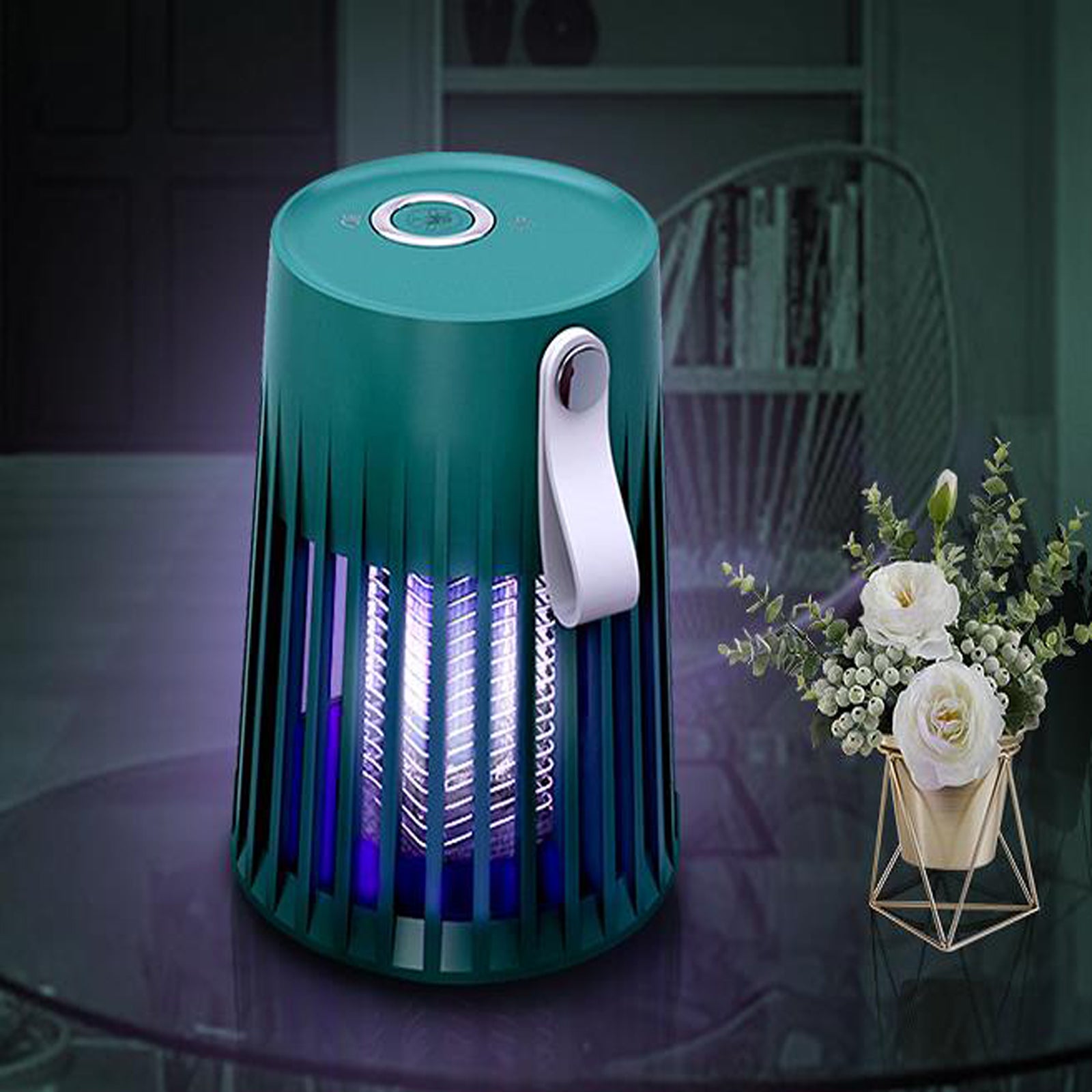 Lampe anti-moustique éclairage lampe anti-moustique forte durée de vie de la batterie tueur de moustique muet à la maison