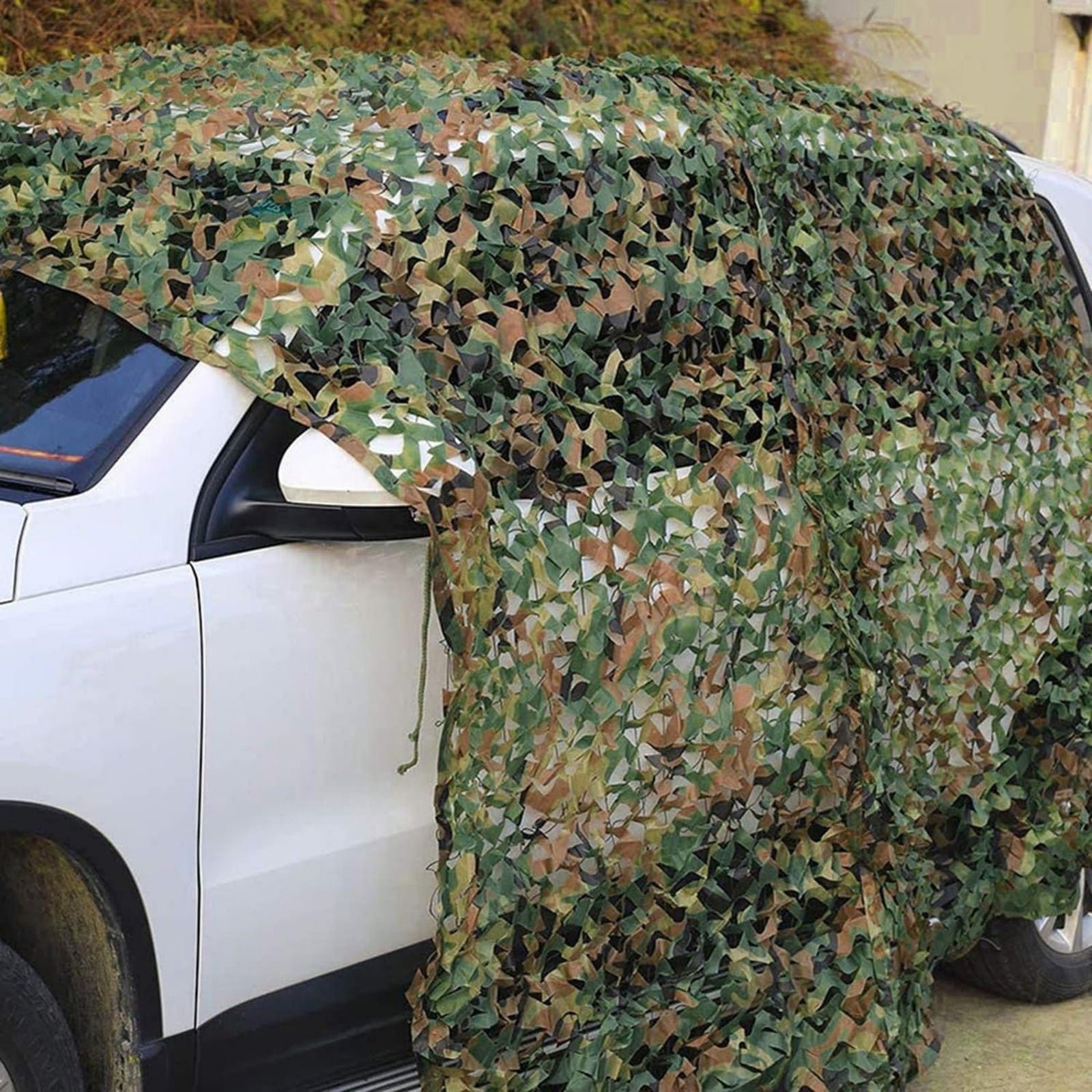 Filet de camouflage 1,5x7m léger et durable filet camouflage rouleau de treillis de camouflage pour ombrage jardin soleil camping