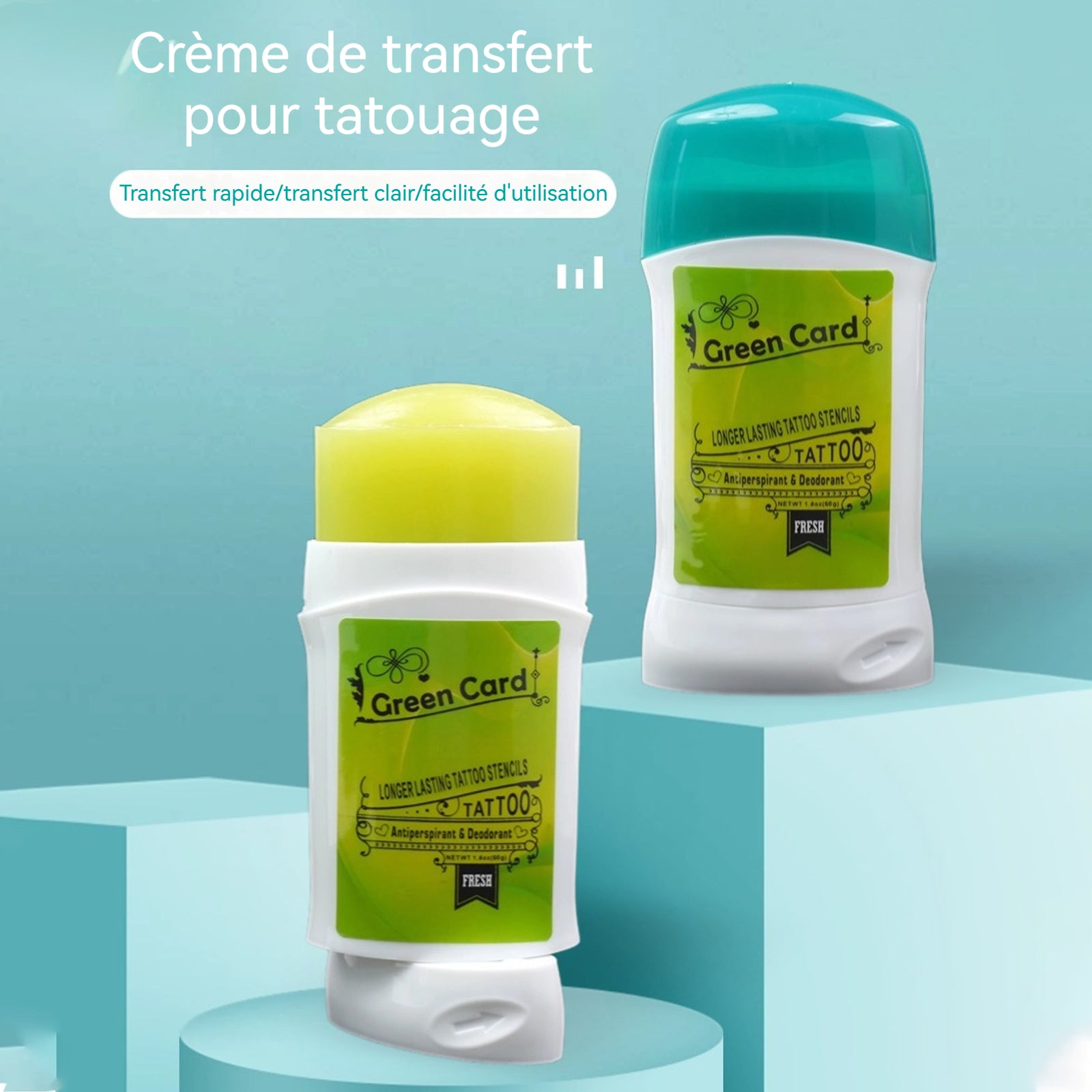 Crème de transfert de tatouage 51g rapide Accessoires de Tatouage fournitures de tatouage Utiliser avec du papier transfert