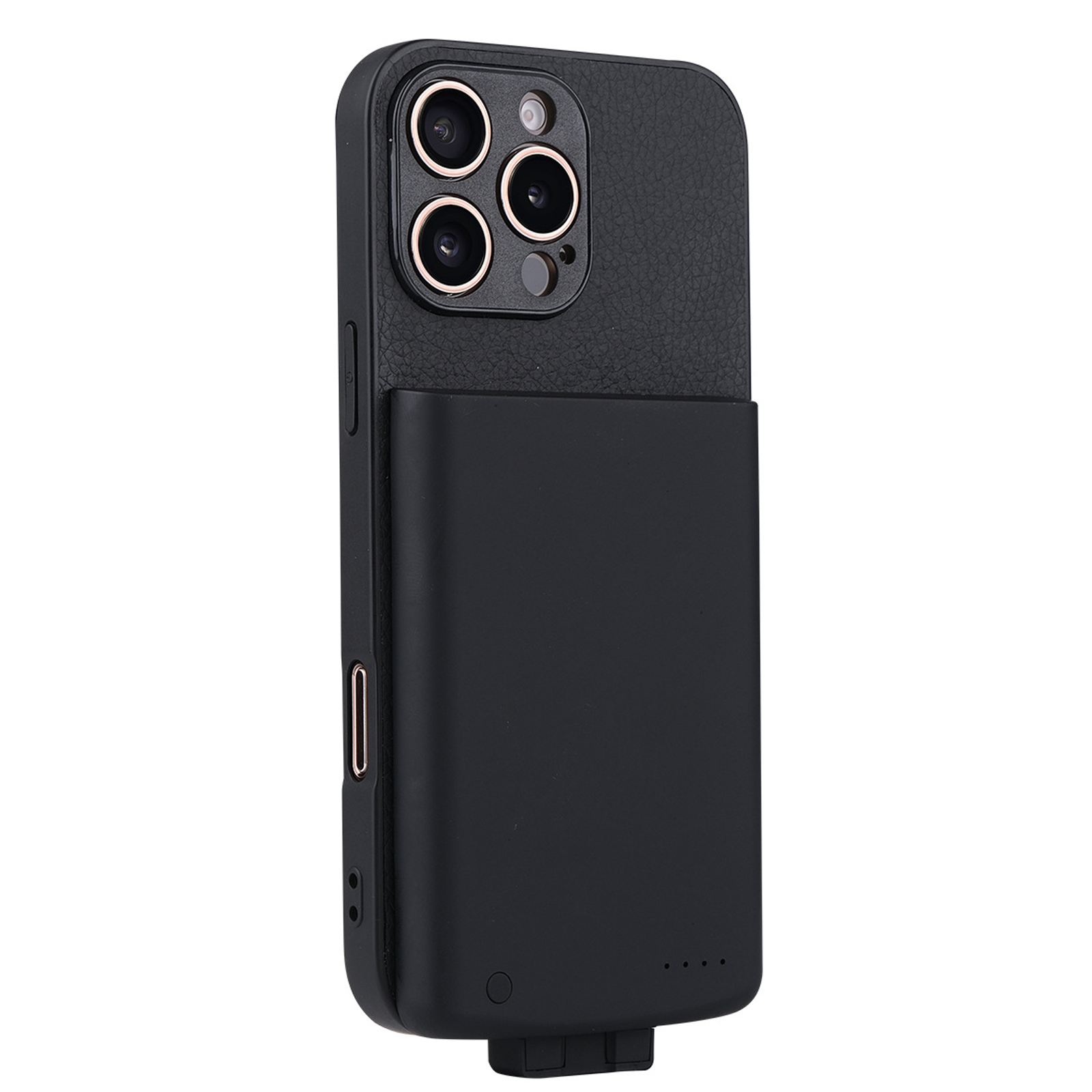 Batterie externe  5000mah pour iph16 pro max batterie à clip arrière pour téléphone portable alimentation à affichage numérique
