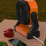 Ventilateur électrique  20000 mAh  Modèle à suspendre ou à poser Peut être utilisé comme batterie rechargeable  Ventilateur de sol