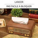 Ornements 14,5x24x8cm boîte à mouchoirs en fer pour le salon boîte à tiroirs en métal objets de décoration petits objets decoratifs