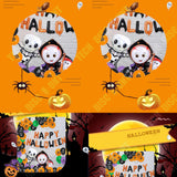 TD® Ballons à thème de fête d'Halloween, décoration de fête de vacances en famille, ensemble de ballons pour Halloween