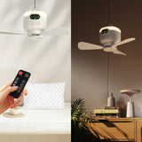 Ventilateur de plafond portable 8000mah 3 vitesses réglables avec veilleuse LED avec télécommande petit ventilateur de camping