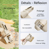 Aspirateur anti acariens 10kpa LCD écran 6 niveaux de réglage 5 éléments filtrants aspirateur à main avec 300ml boîte à poussière