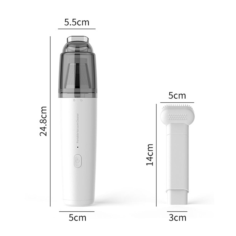 Aspirateur de voiture Mesureur d'acariens Aspirateur de voiture miniature sans fil rechargeable à haute puissance pour la maison