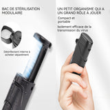 Ouvre-porte réutilisable tige de contact de poignée anti-contact bouton zéro contact Tige anti-contact dispositif portable noir