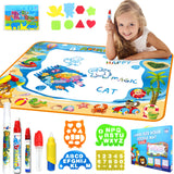 Tapis dessin eau 100x70cm tapis dessin enfant tapis magique dessin eau livré avec divers accessoires cadeaux éducatifs pour enfants