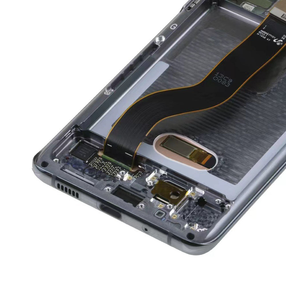 Assemblage d'écran de téléphone mobile  S20PLUS avec cadre   Très translucide   Très sensible   Résistant aux empreintes digitales