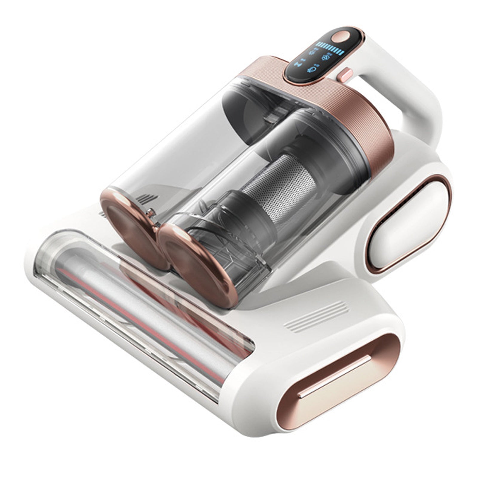 Aspirateur anti acariens 13000 pa système de Filtration Dual-Cyclonic avec Affichage LED pour Matelas Textiles Meubles de Canapé