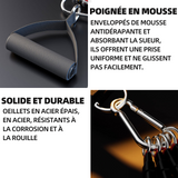 Bande élastique fitness 125 lbs corde de tension bande de résistance résistance elastique latex-barre pilates à pour etirement squat