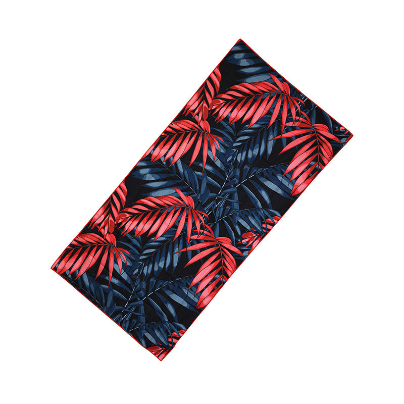 Serviette de plage en microfibre 160x80 CM, résistante au sable, légère, à séchage rapide, absorbant l'eau, pour la natation