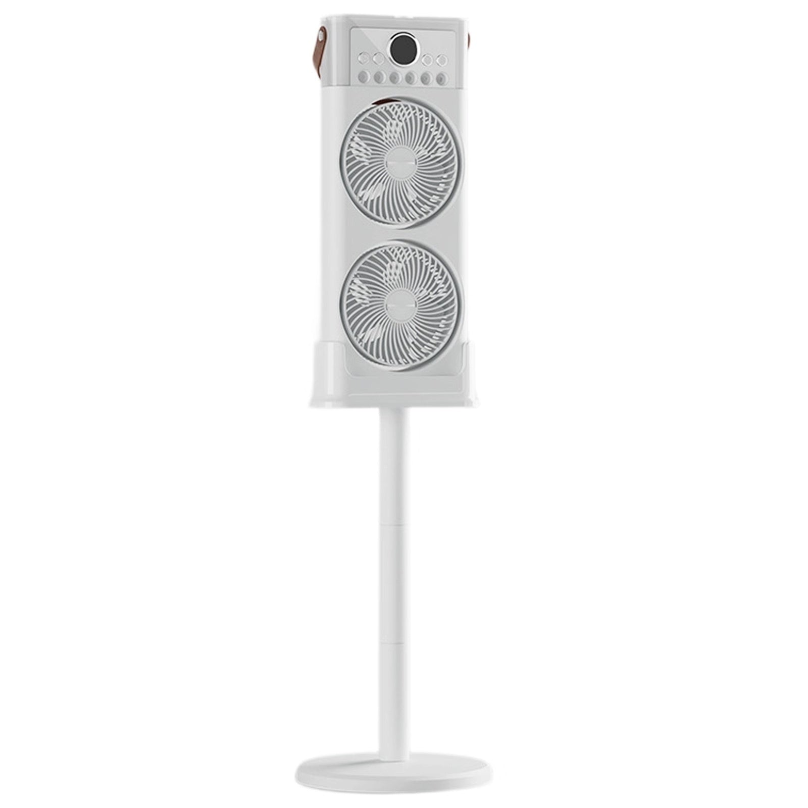 Ventilateur 90 cm 650 ml Prise USB Trois formes Temporisation libre Double ventilateur à 6 trous Ventilateur de pulvérisation