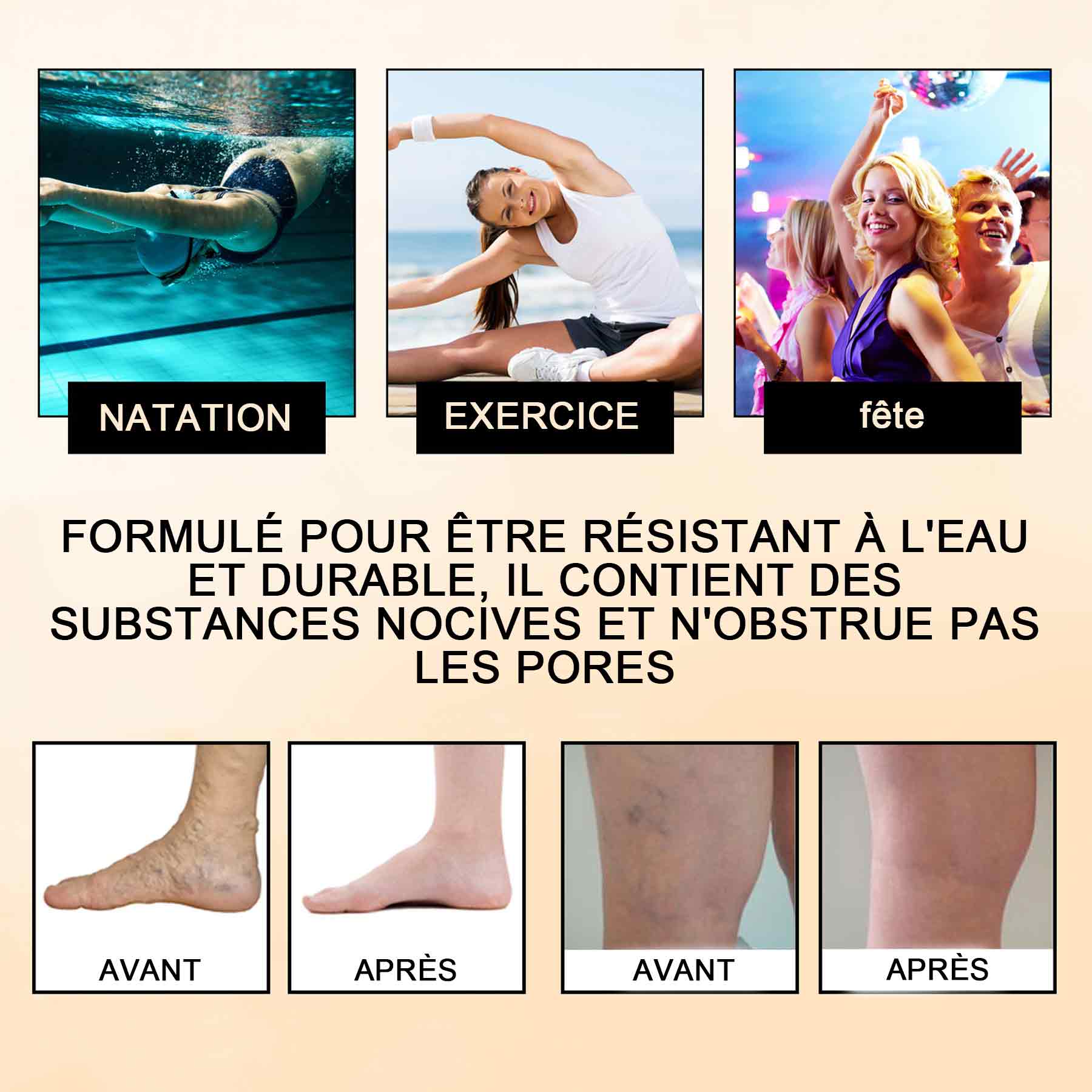 Teint couvrant imperfections 10g fond teint couvrant imperfections tatouage cicatrice pour le corps fond de teint creme imperméable