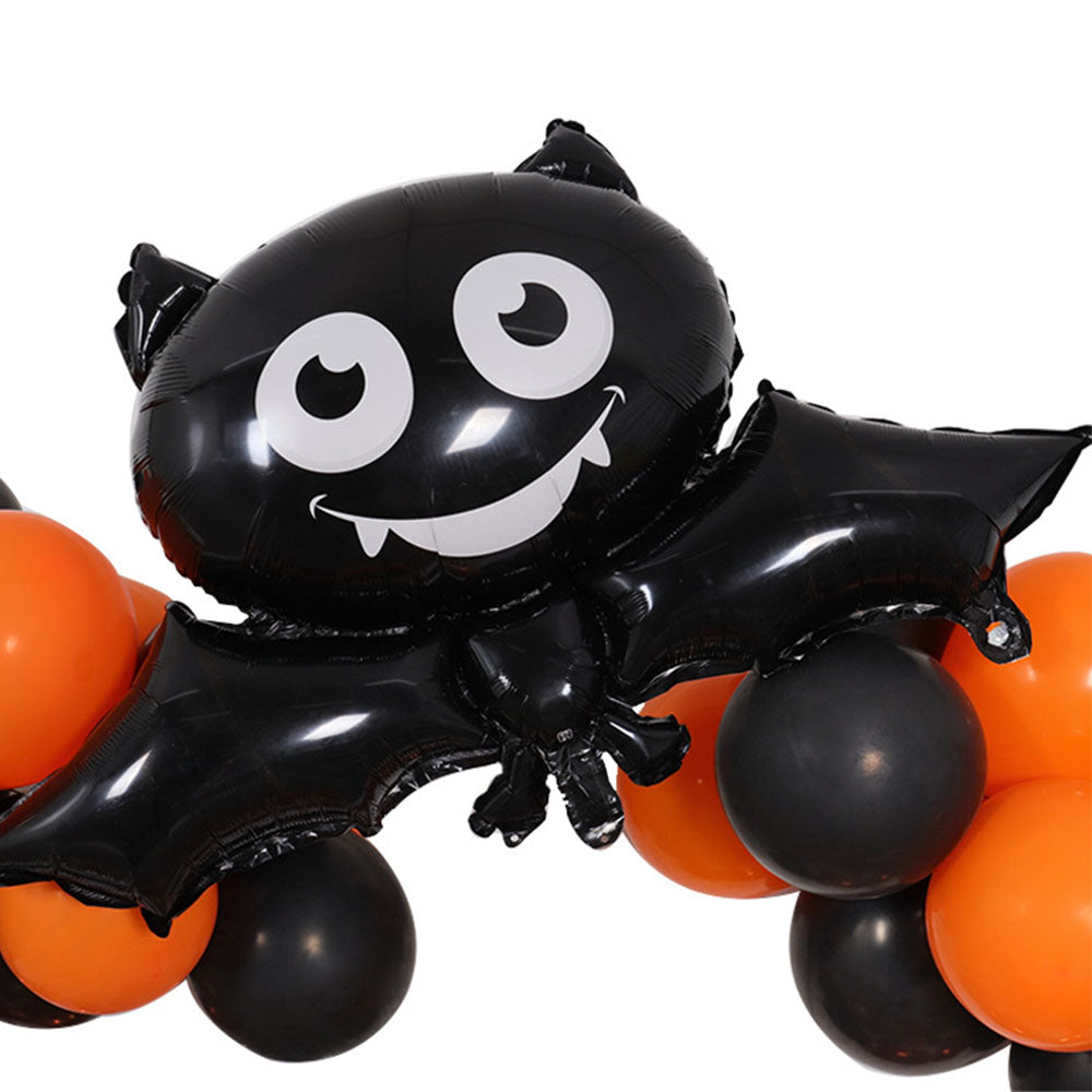 Ballon d'halloween en film d'aluminium, ballon décoratif de forme spéciale de dessin animé, ballon de fête à thème d'halloween