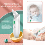 Aspirateur nasal 60kp Conception de la pompe à eau Régulation de la musique 3 vitesses Conception de l'éclairage Nettoyeur nasal
