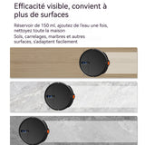 Aspirateur robot 32,5 cm 2 en 1 Contrôle par application Anti-collision intelligent Chargement automatique Robot balayeur multimode