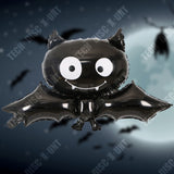 TD® 3 ballons de décoration pour Halloween paquet d'arrangement mural de fond fête d'horreur, scène de vacances, ballons de décorati