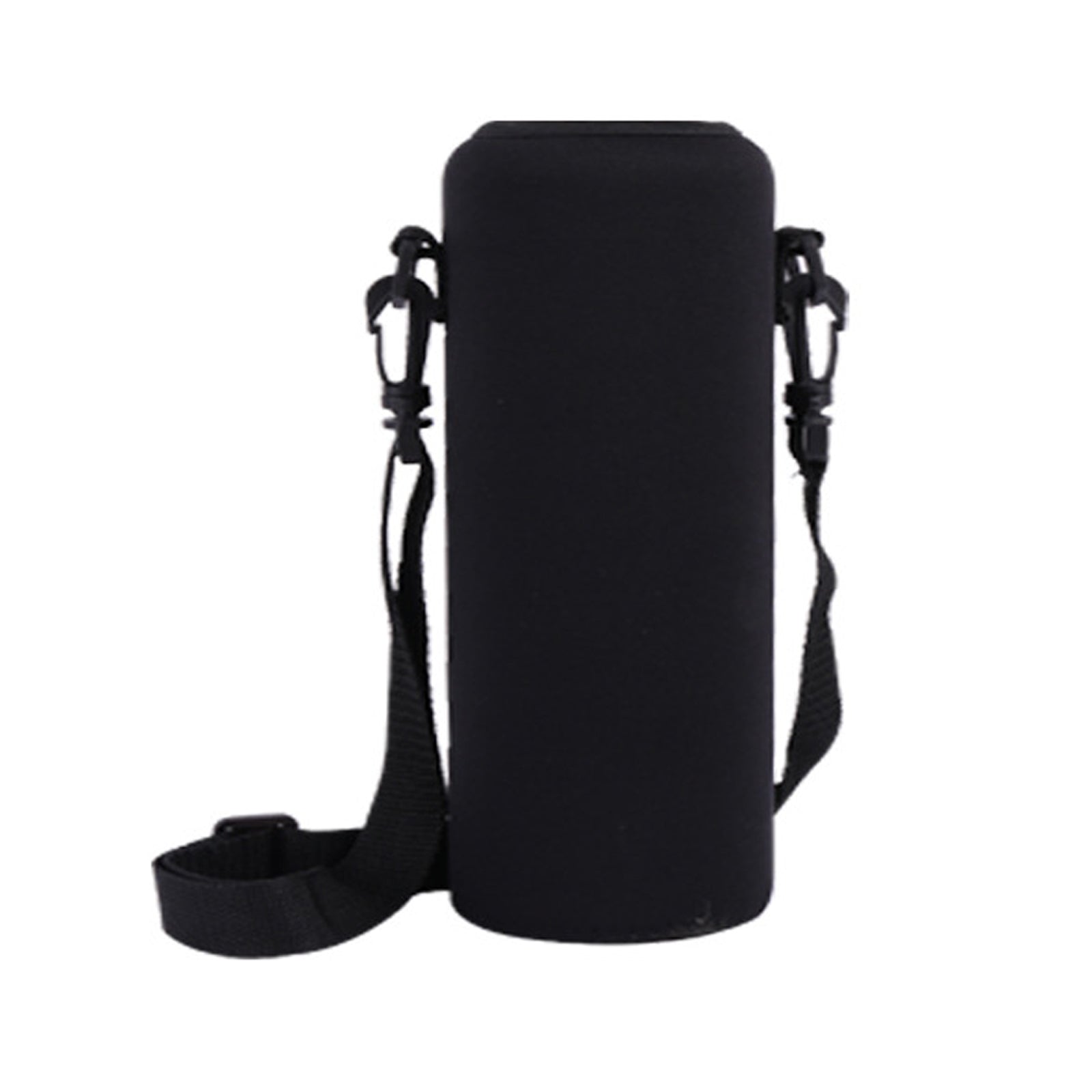 Housse verre d'eau anti-chute et isolation thermique adapté aux tasses de 1000 ml facile à transporter matériau durable noir