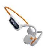 Casque conduction osseuse IP8 230mA blanche bluetooth 5,3 ecouteurs bluetooth sans fil avec mémoire 32Go casque bluetooth sans fil