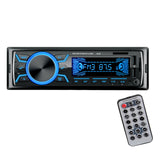 Autoradio Bluetooth 12V Sortie haute puissance à 4 canaux 18 stations de radio peuvent être préréglées Chargement rapide USB noir