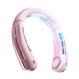 Ventilateur 100 vitesses 25 heures d'autonomie double affichage numérique refroidissement porcelaine glacée réduction du bruit