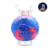 Machine d'aromathérapie créative lune moe lapin humidificateur d'air silencieux pour la maison lumière d'ambiance cadeau ornements