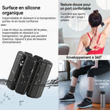 Poids de poignet 2PCS 0,45kg noir pour yoga/course à pied/pilates antidérapant bracelet lesté poids de poignet poids de cheville