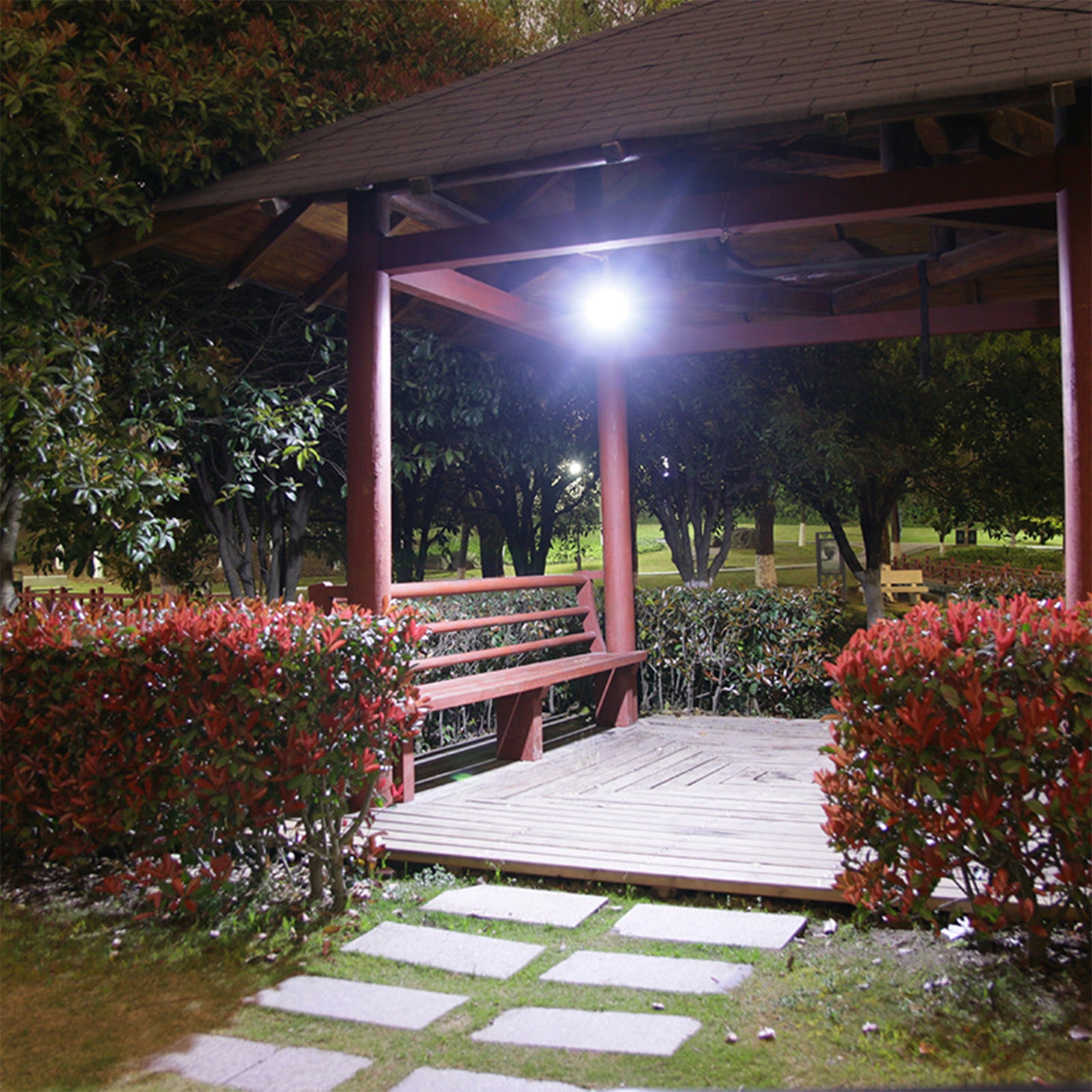 Lampe de boule magique colorée rechargeable par USB solaire lampe de camping lampe d'éclairage d'ambiance de festival