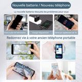 Batterie pour iPhone 13 3227 mAh Batterie de Remplacement Polymère Li-ION Batterie pour iPhone 13 avec Kit d'Outils de Remplacement
