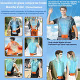 Ventilateur 100 niveaux de vitesse du vent 10000mah ventilateur de refroidissement portable pour semi-conducteurs ceinture réglable