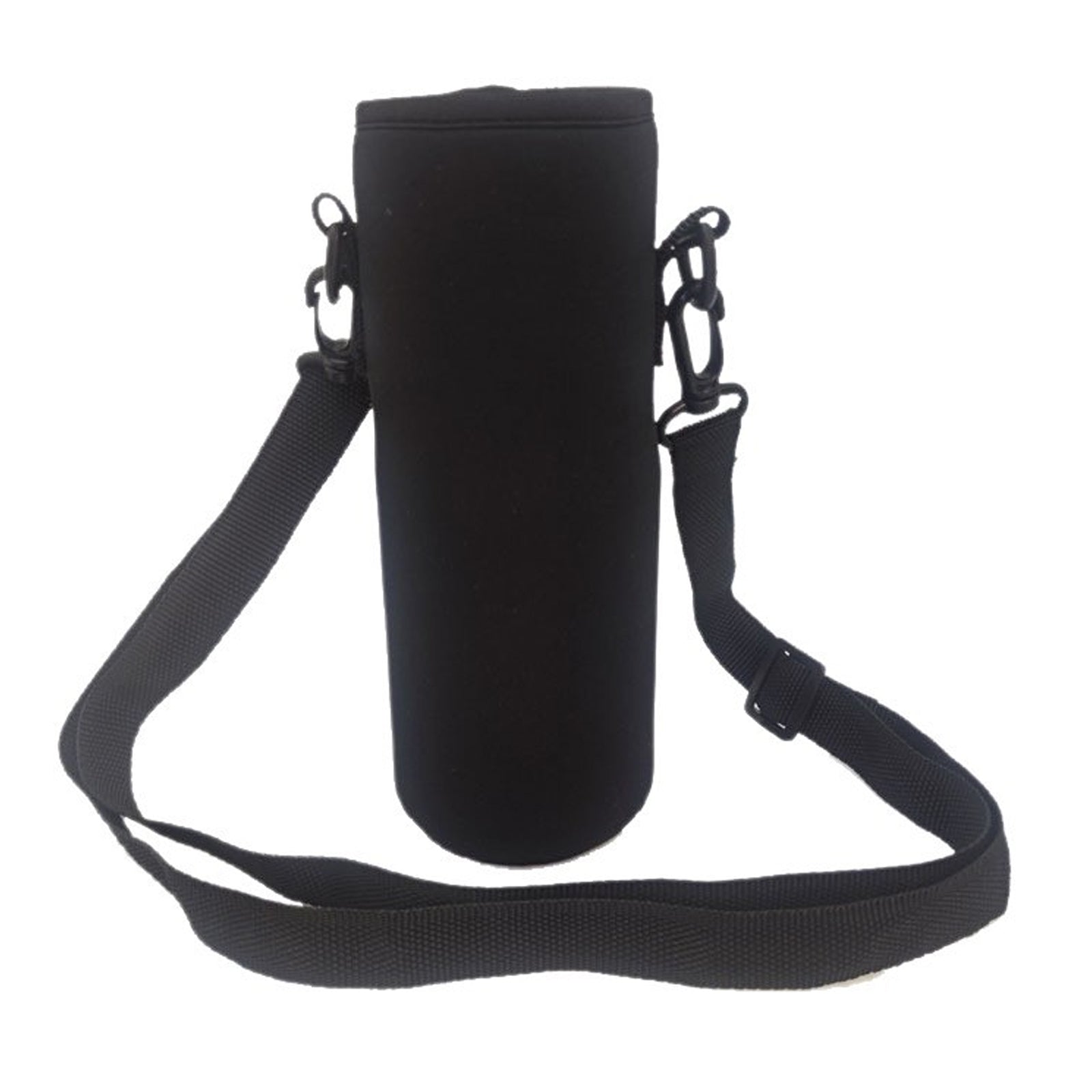 Housse verre d'eau anti-chute et isolation thermique adapté aux tasses de 1500 ml facile à transporter matériau durable noir