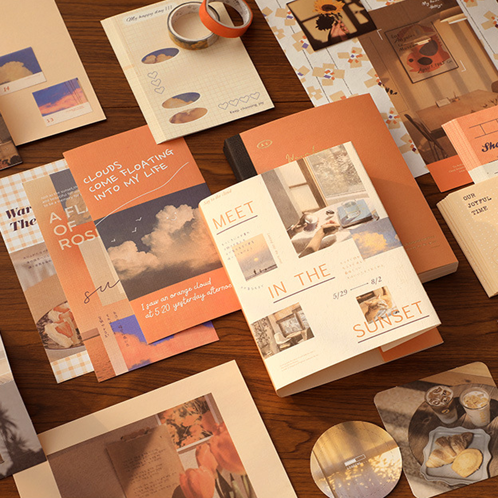 Autocollant scrapbooking autocollants scrapbooking vintage papier exquis beau ensemble d'autocollants pour artisanat DIY stickers