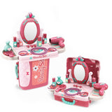 Maquillage enfant fille 3 en 1 valise de maquillage pour enfants coffret maquillage enfant cosmétique fine cadeaux pour enfants