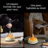 Humidificateur éblouissement coloré humidification nano-brouillard machine d'aromathérapie gouttes d'huile essentielle maison