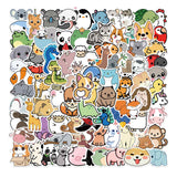 Autocollants 100 feuilles stickers scrapbooking vintage exquis album photo carnet déco autocollants animal sauvage alphabétiques