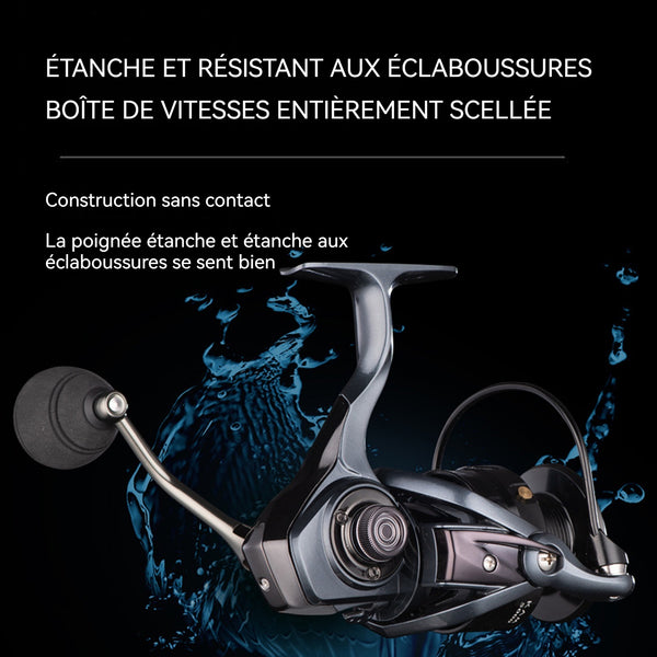 Moulinet De Pêche En Métal Acier Inoxydable à Grande Vitesse Bobine Coulee Sous Pression Pour Outil Dexterieur Avec Fil Nylon Vert Jg35g 95117797