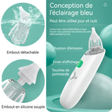 Aspirateur nasal 60kp Conception de la pompe à eau Régulation de la musique 3 vitesses Conception de l'éclairage Nettoyeur nasal