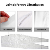 Joint de fenetre climatisation 3 m tissu oxford double trou épaissir convient aux climatiseurs déshumidificateurs et sèche-linge