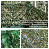 Filet de camouflage 4x5m léger et durable filet camouflage rouleau de treillis de camouflage pour jardin soleil camping ombrage