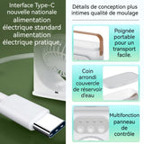 Ventilateur 35cm 400ml Humidification et refroidissement Trois vitesses de ventilation Alimentation d'air grand angle à 180 degrés